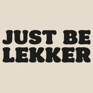 Just Be Lekker AS Men's Basic T Design